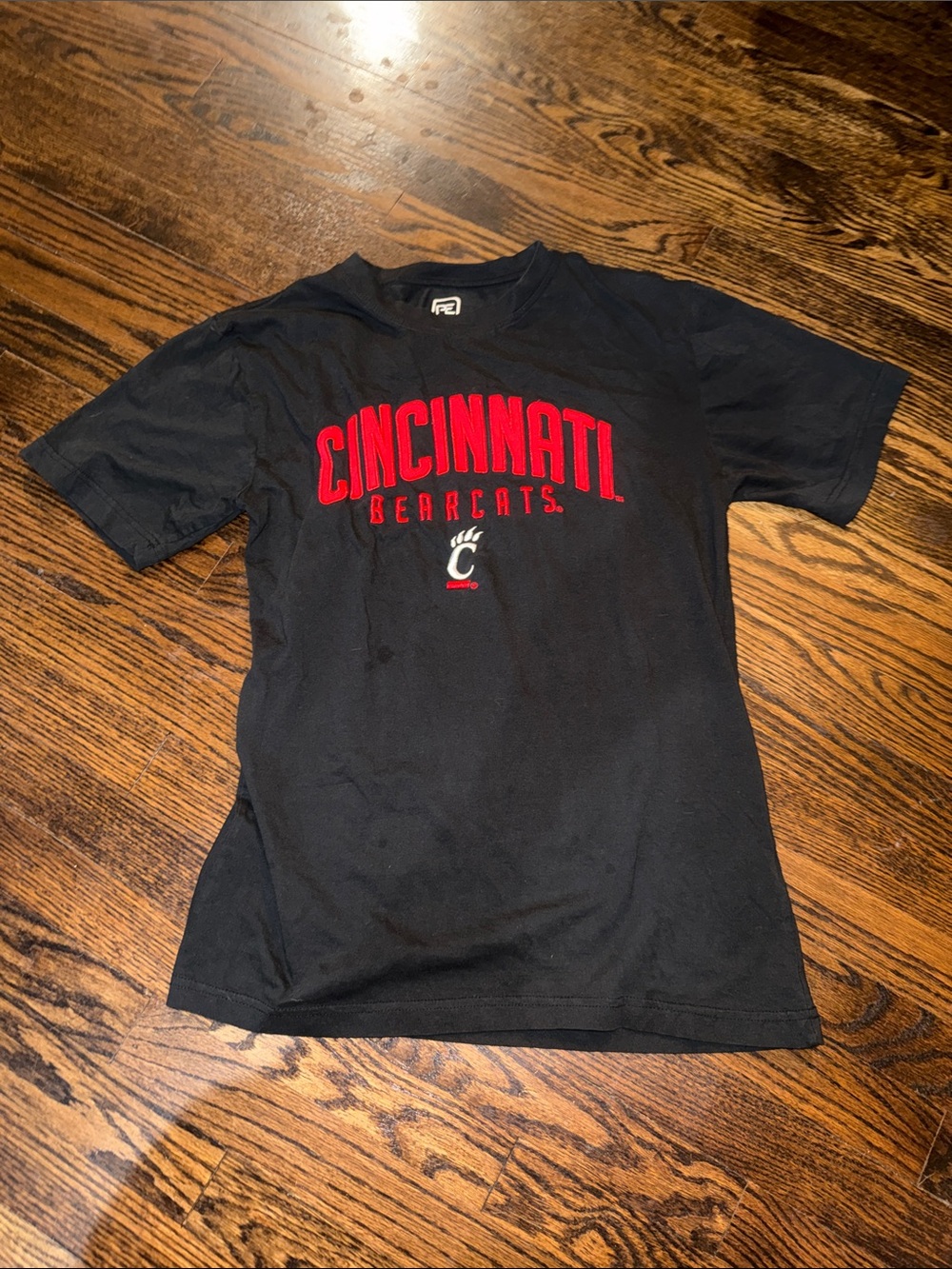 ProEdge Cincinnati Bearcats T-Shirt Black Size Medium